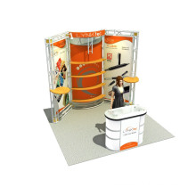 Economic and Portable Exhibition Booth, 10x10 wall Booth, lightweight wall booth